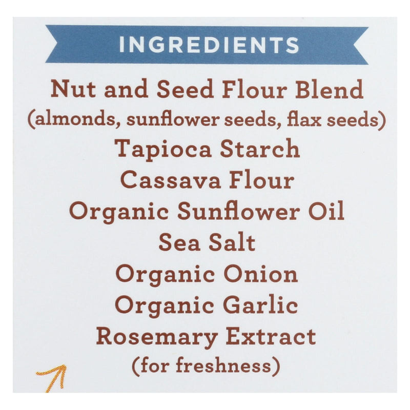 Simple Mills Fine Ground Sea Salt Almond Flour Crackers - Case Of 6 - 4.25 Oz. - GreatEagleInc