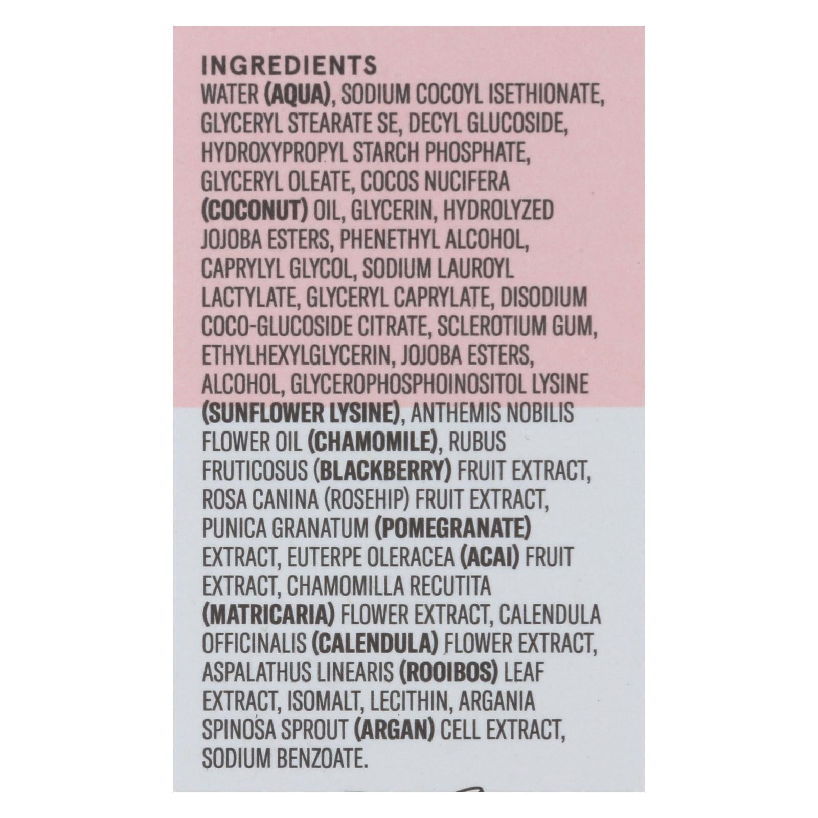 Acure - Sensitive Facial Cleanser - Peony Extract And Sunflower Amino Acids - 4 Fl Oz. - GreatEagleInc