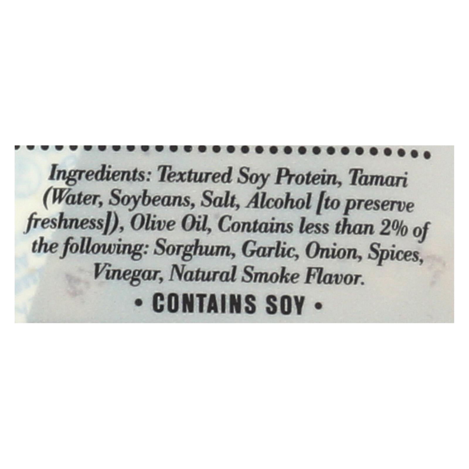 Louisville Vegan Jerky Jerky - Vegan - Black Pepper - Case Of 10 - 3 Oz - GreatEagleInc