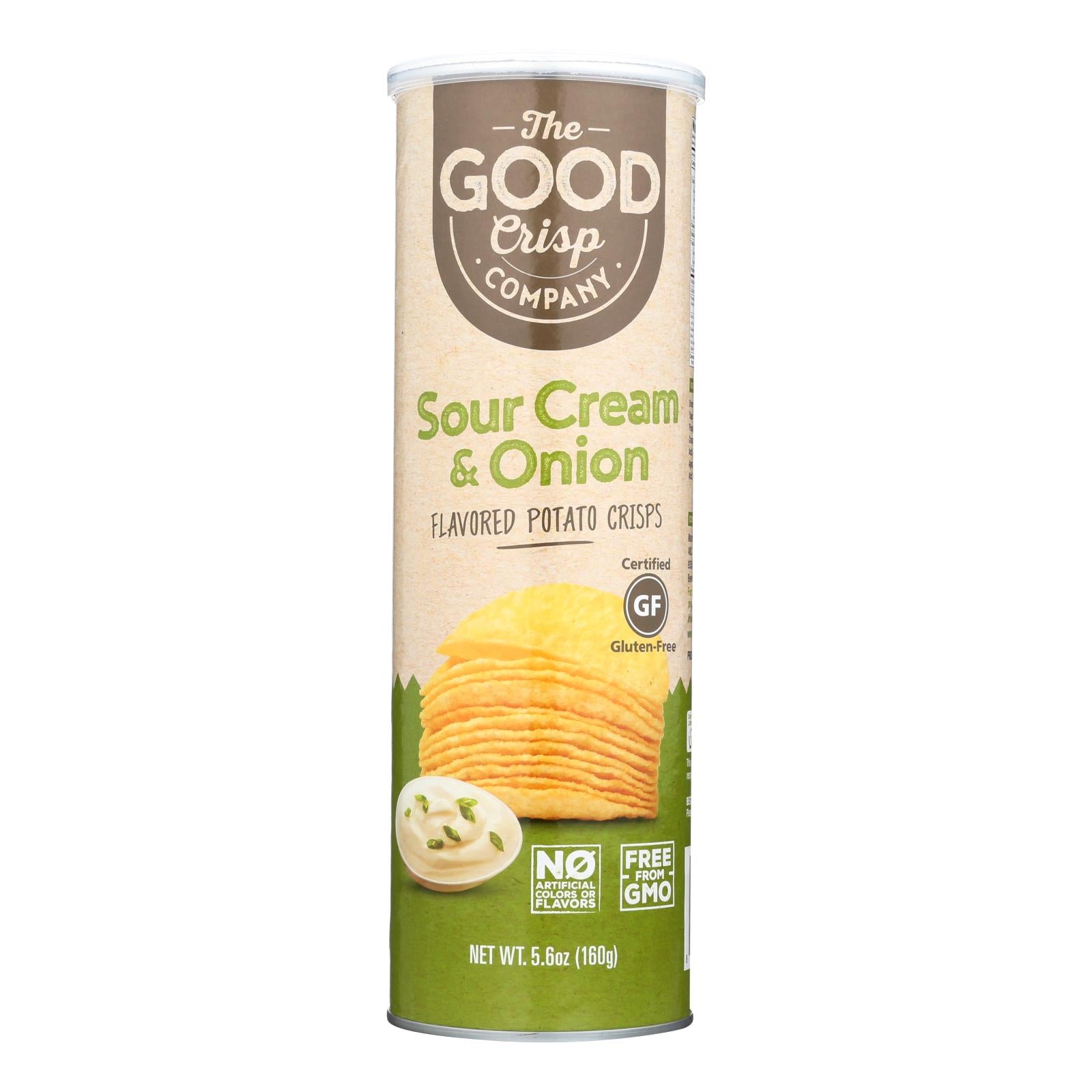 The Good Crisp - Sour Cream And Onion - Case Of 8 - 5.6 Oz. - GreatEagleInc