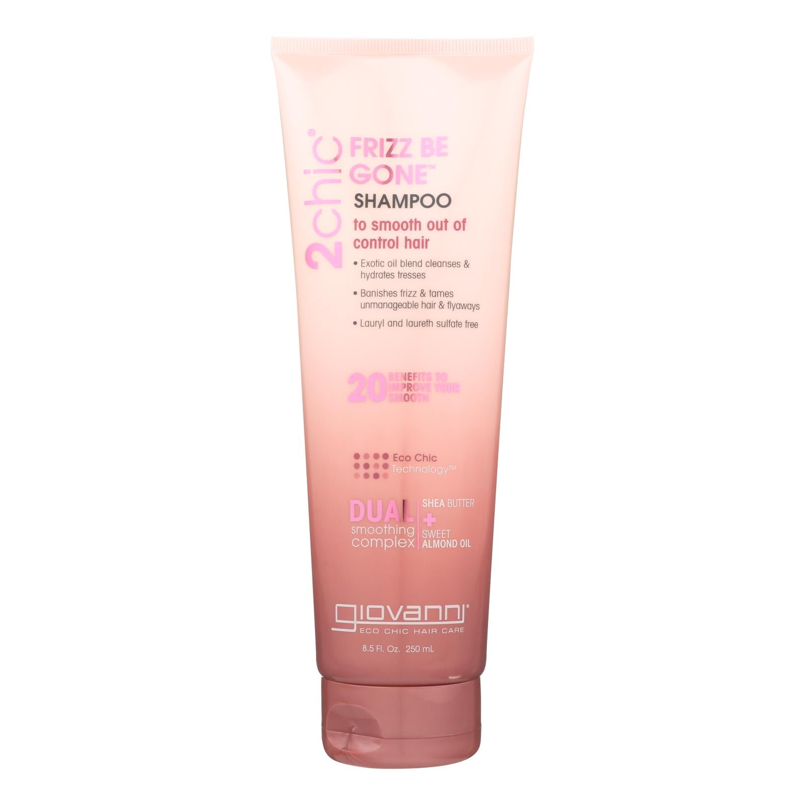 Giovanni Hair Care Products 2chic - Shampoo - Shea Butter - Almond - 8.5 Fl Oz - GreatEagleInc