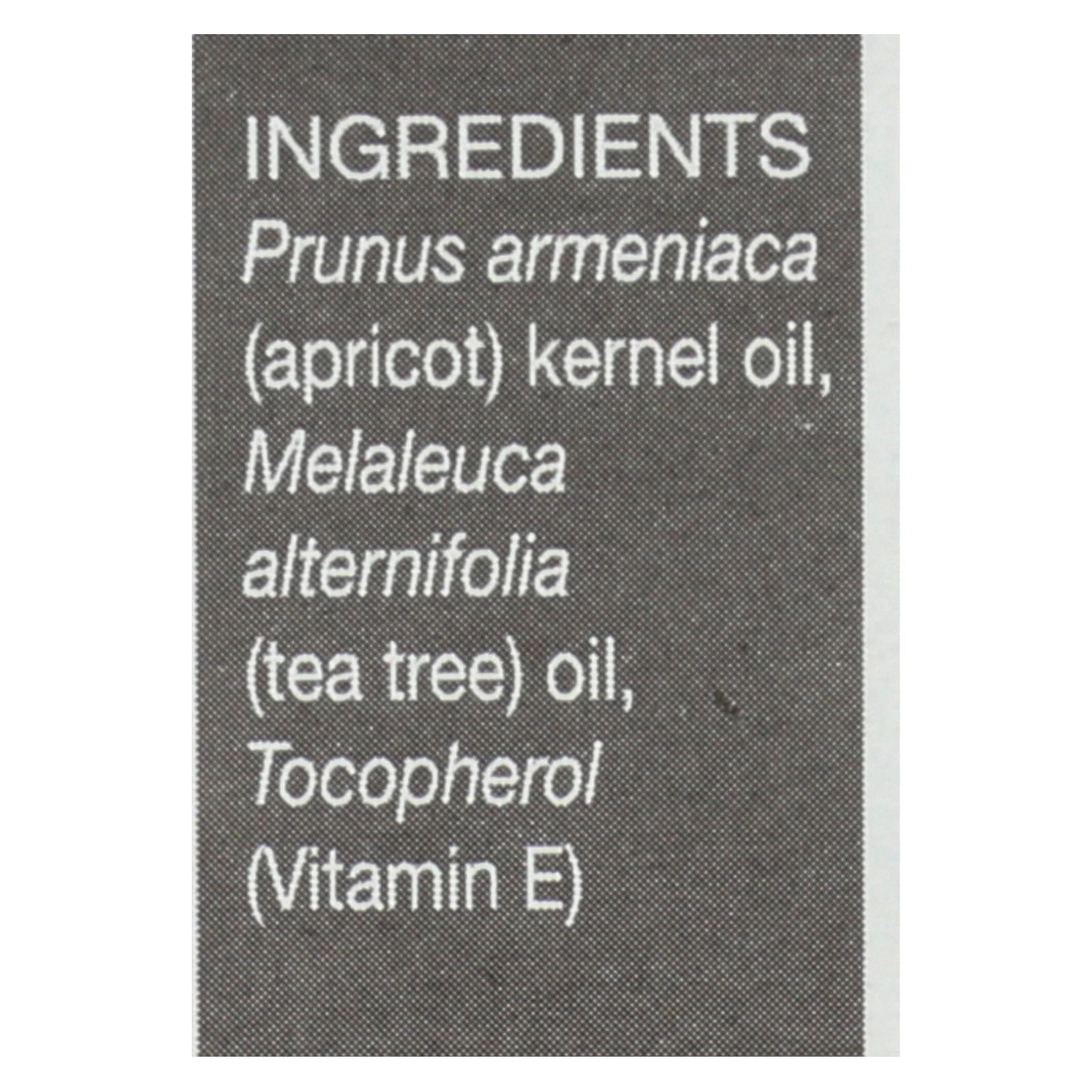 Aura Cacia - Roll On Essential Oil - Tea Tree - Case Of 4 - .31 Fl Oz - GreatEagleInc