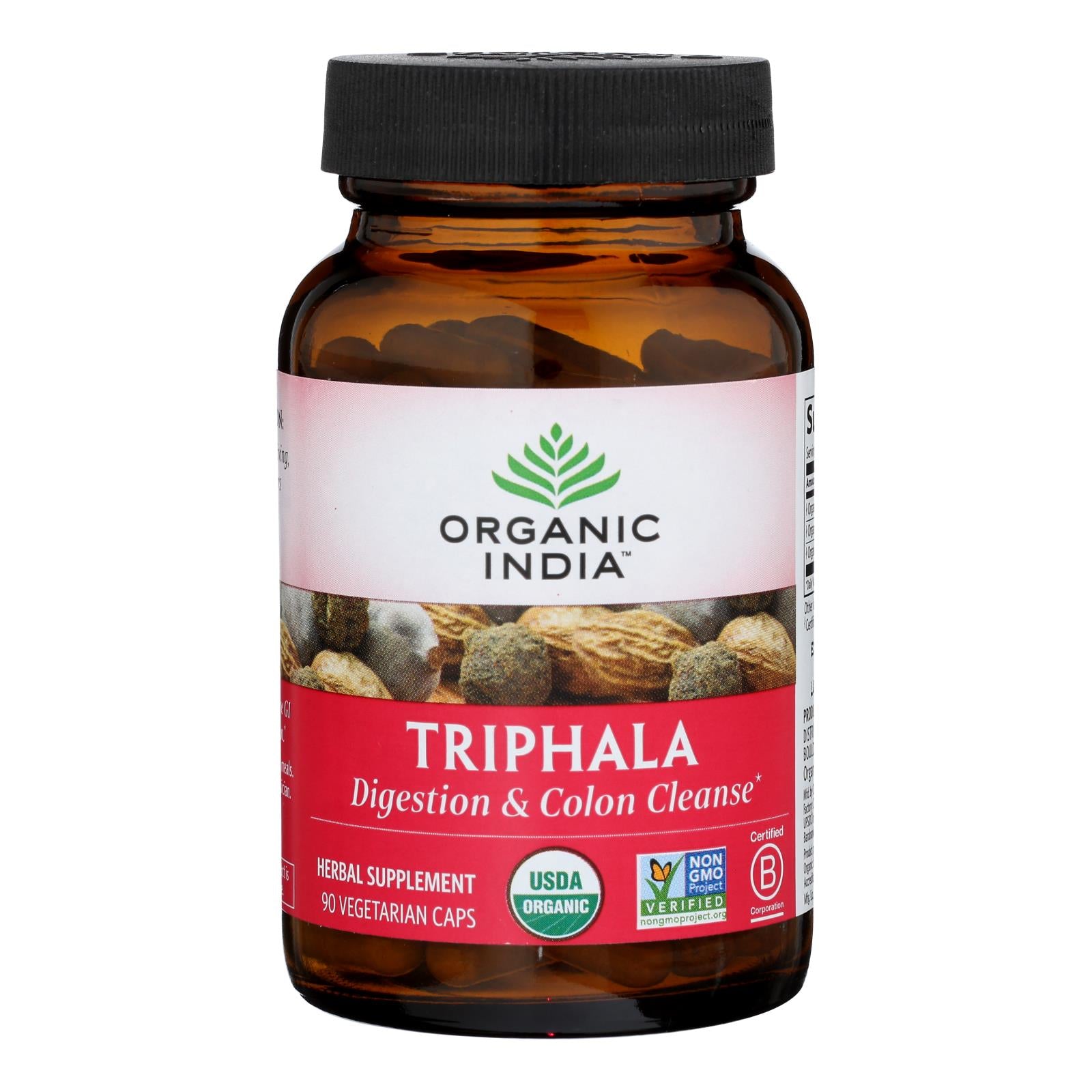 Organic India Triphala - Organic - 90 Vcap - GreatEagleInc