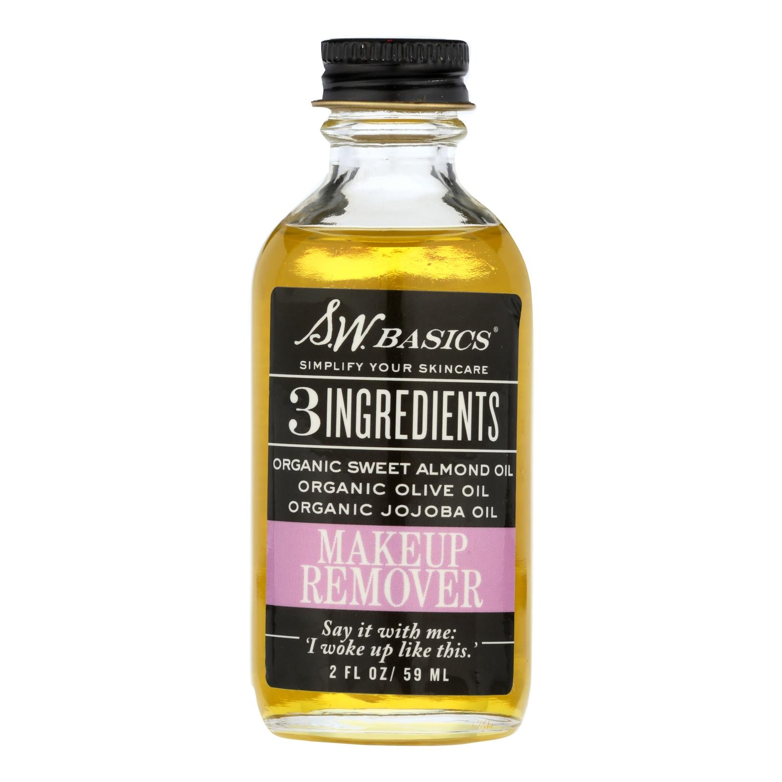S.w. Basics - 3 Ingredients Makeup Remover - 2 Fl Oz. - GreatEagleInc