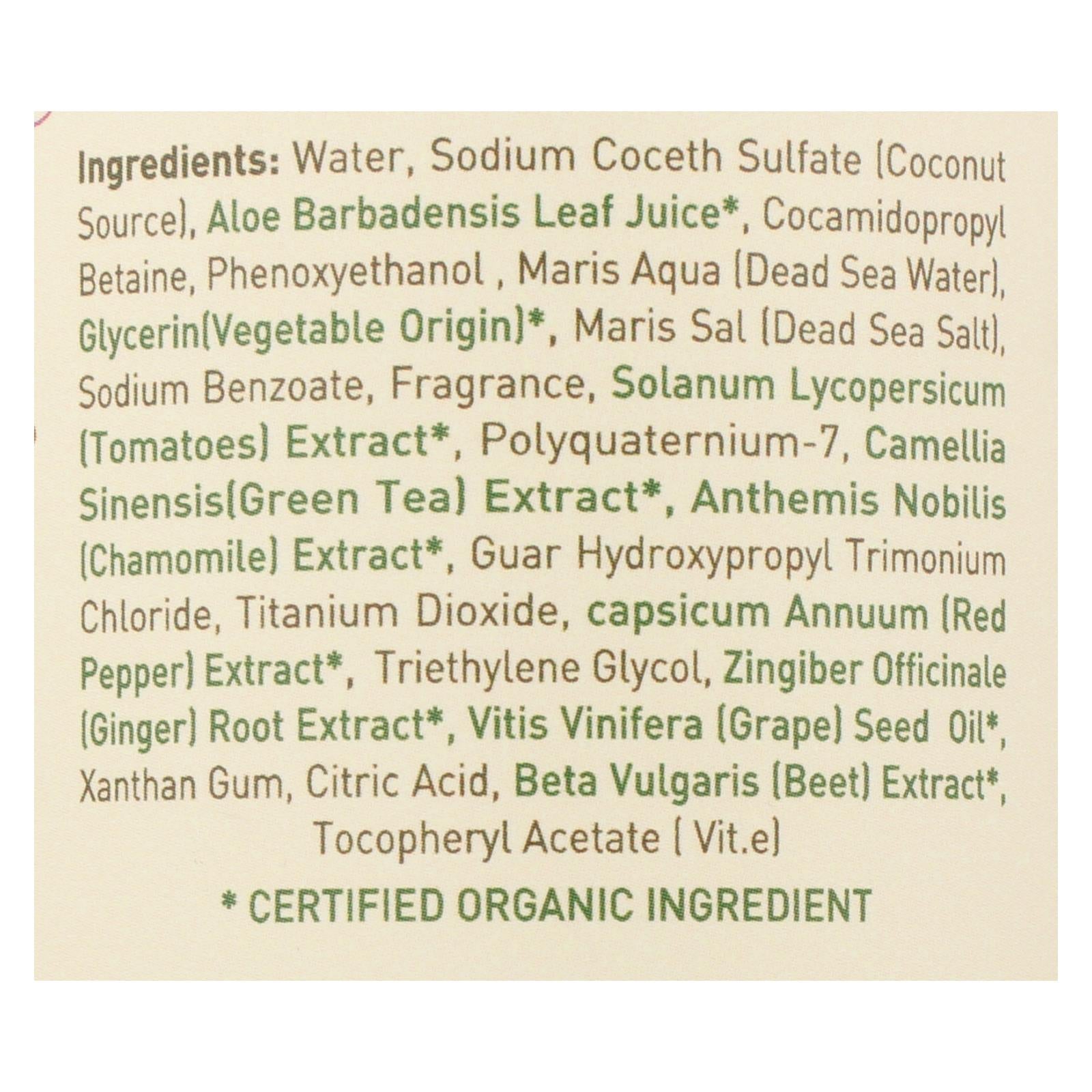 Ecolove Shampoo - Red Vegetables Shampoofor Normal To Oily Hair - Case Of 1 - 17.6 Fl Oz. - GreatEagleInc