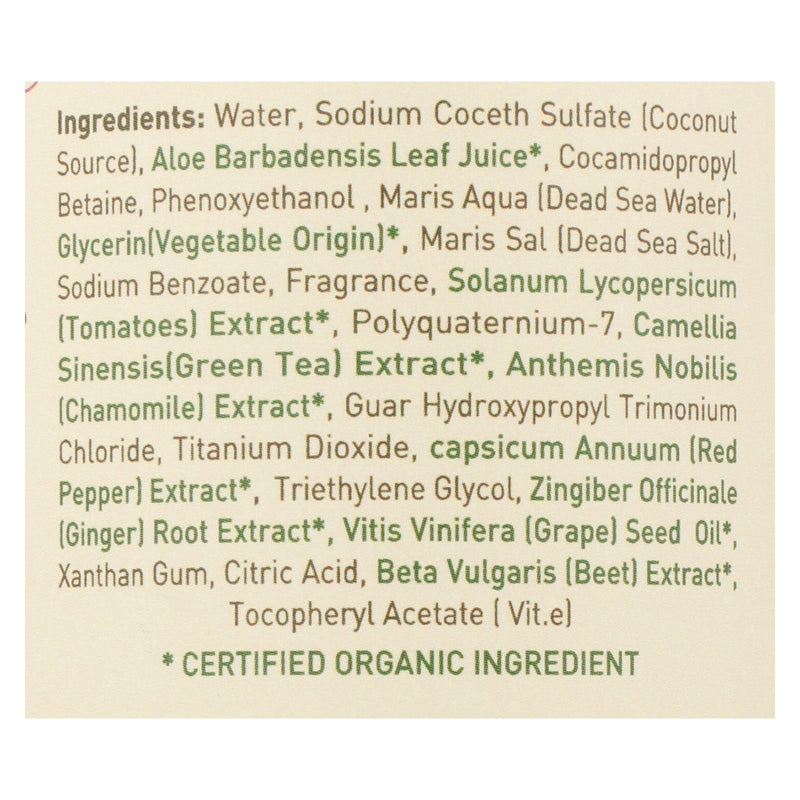 Ecolove Shampoo - Red Vegetables Shampoofor Normal To Oily Hair - Case Of 1 - 17.6 Fl Oz. - GreatEagleInc