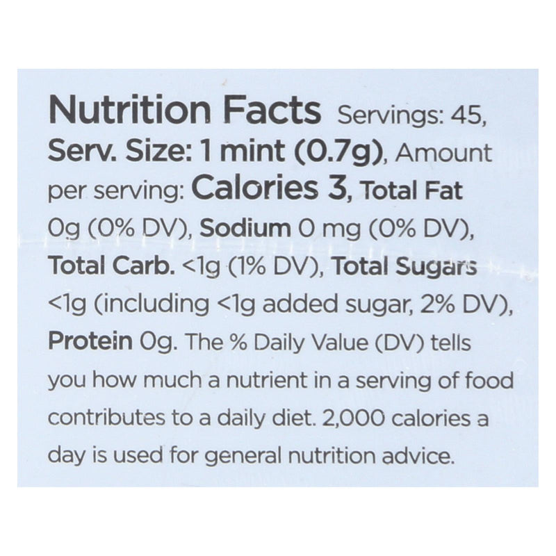 Simply Gum - Mints - Peppermint - Case Of 6 - 30 Count - GreatEagleInc