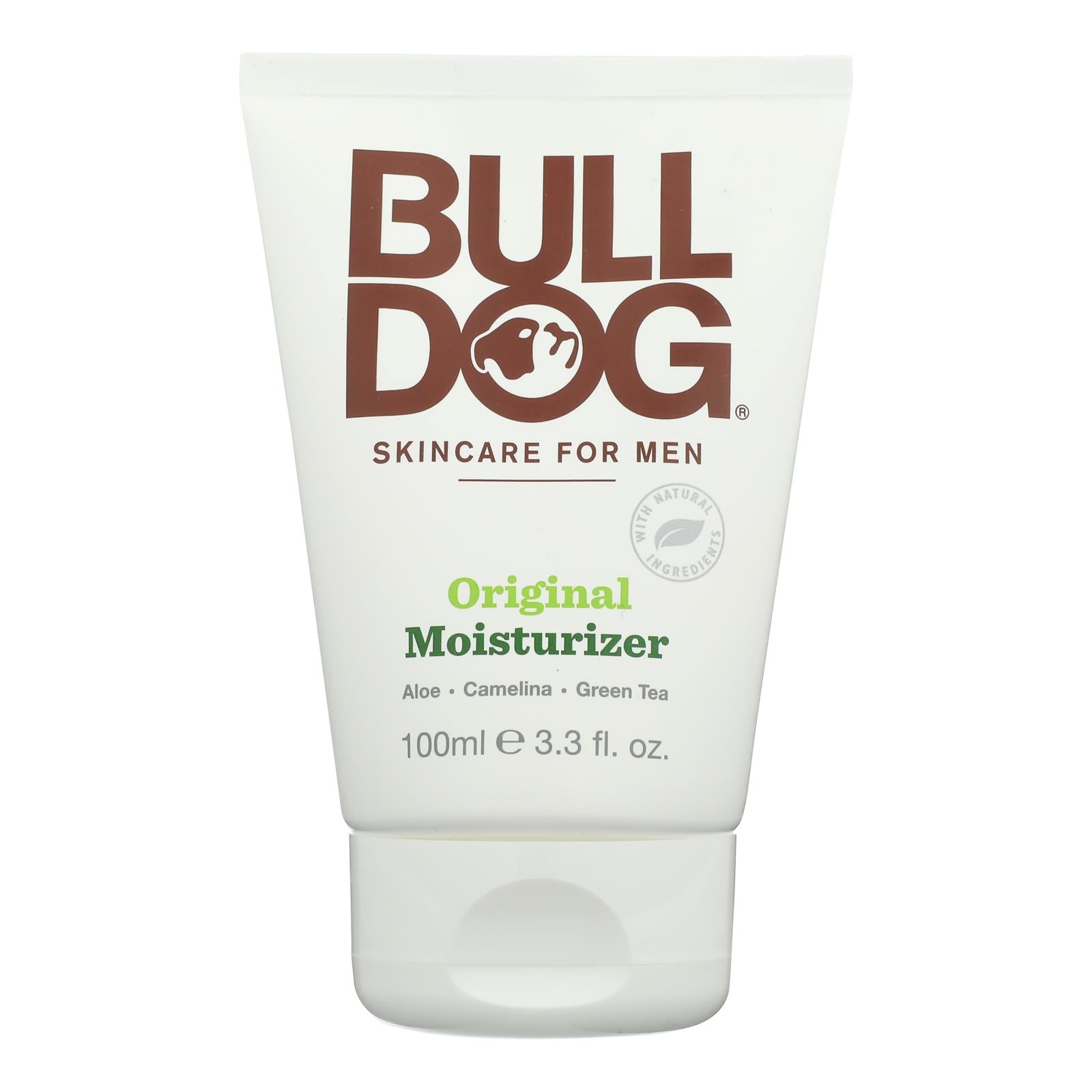 Bulldog Natural Skincare - Moisturizer - Original - 3.3 Fl Oz - GreatEagleInc