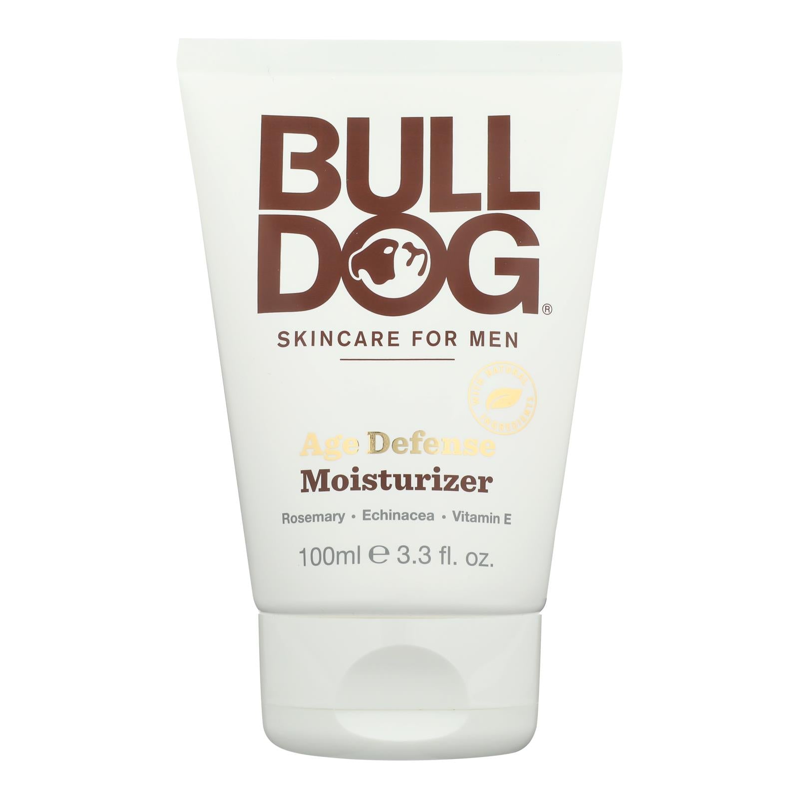 Bulldog Natural Skincare - Moisturizer - Age Defense - 3.3 Fl Oz - GreatEagleInc