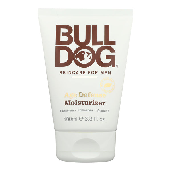 Bulldog Natural Skincare - Moisturizer - Age Defense - 3.3 Fl Oz - GreatEagleInc