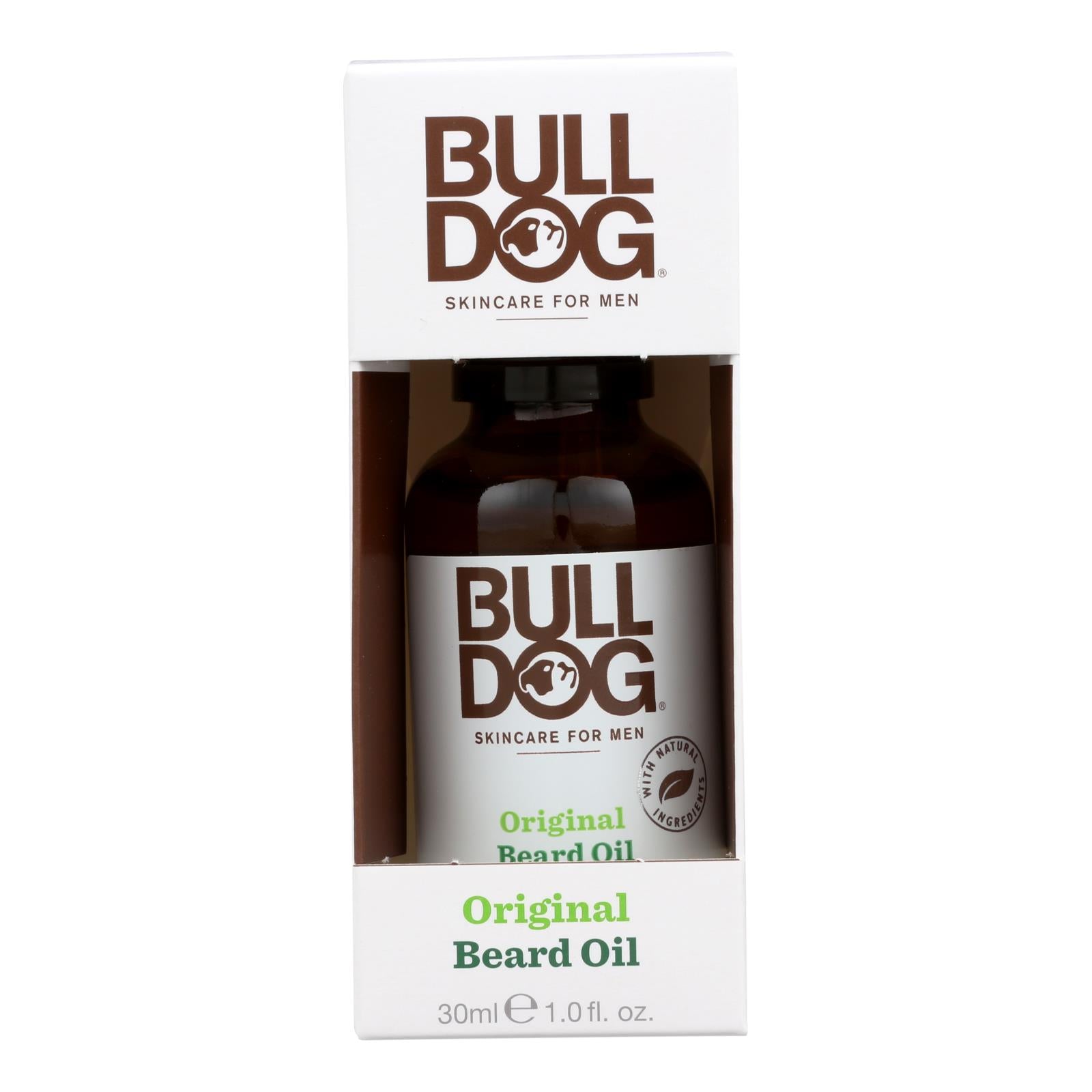 Bulldog Natural Skincare - Beard Oil - Original - 1 Fl Oz - GreatEagleInc