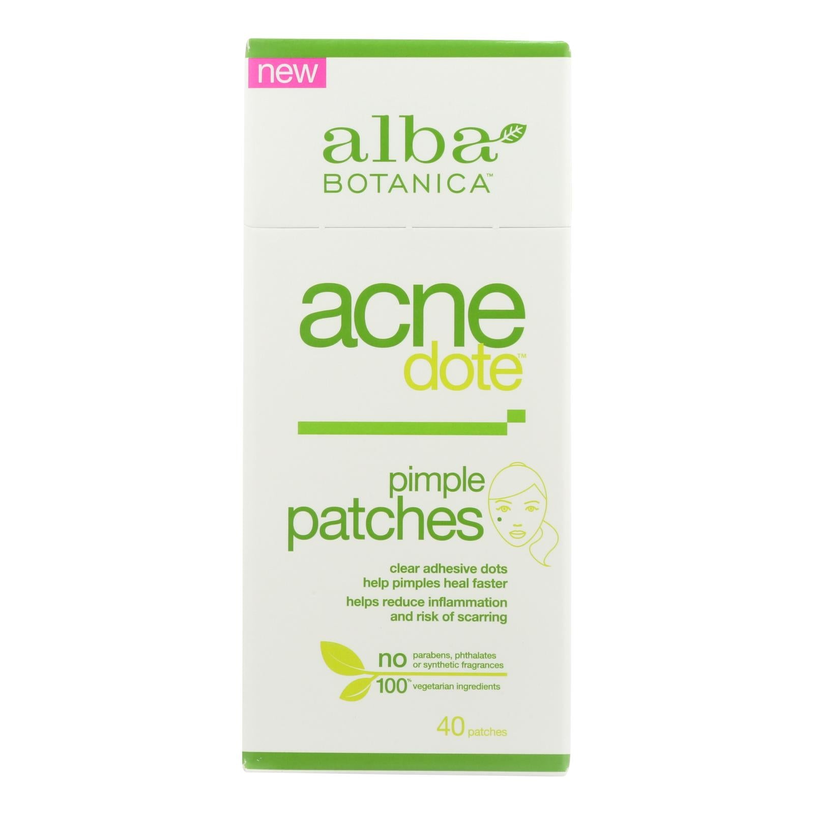 Alba Botanica - Acnedote Pimple Patches - 40 Count - GreatEagleInc