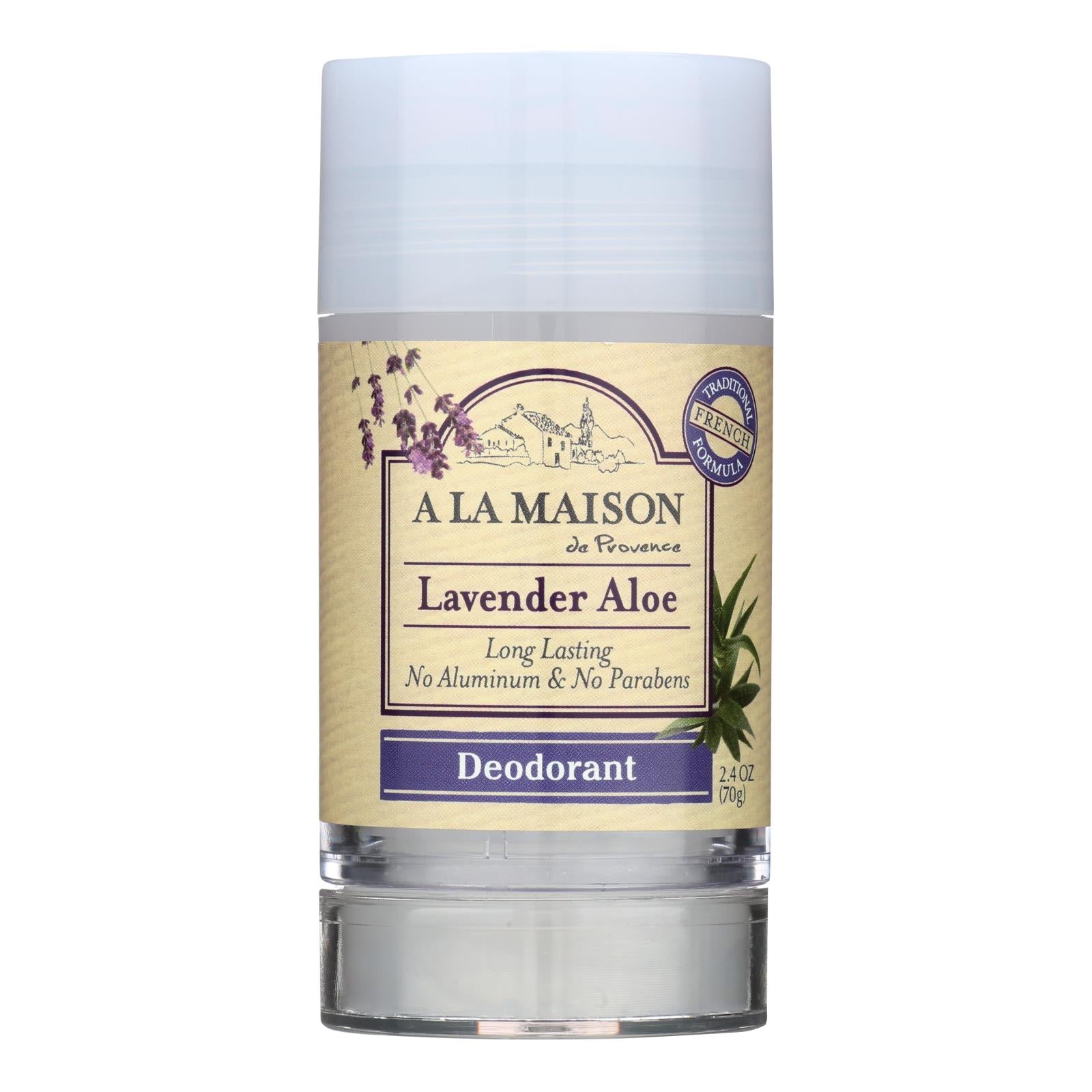 A La Maison - Deodorant - Lavender - 2.4 Oz - GreatEagleInc