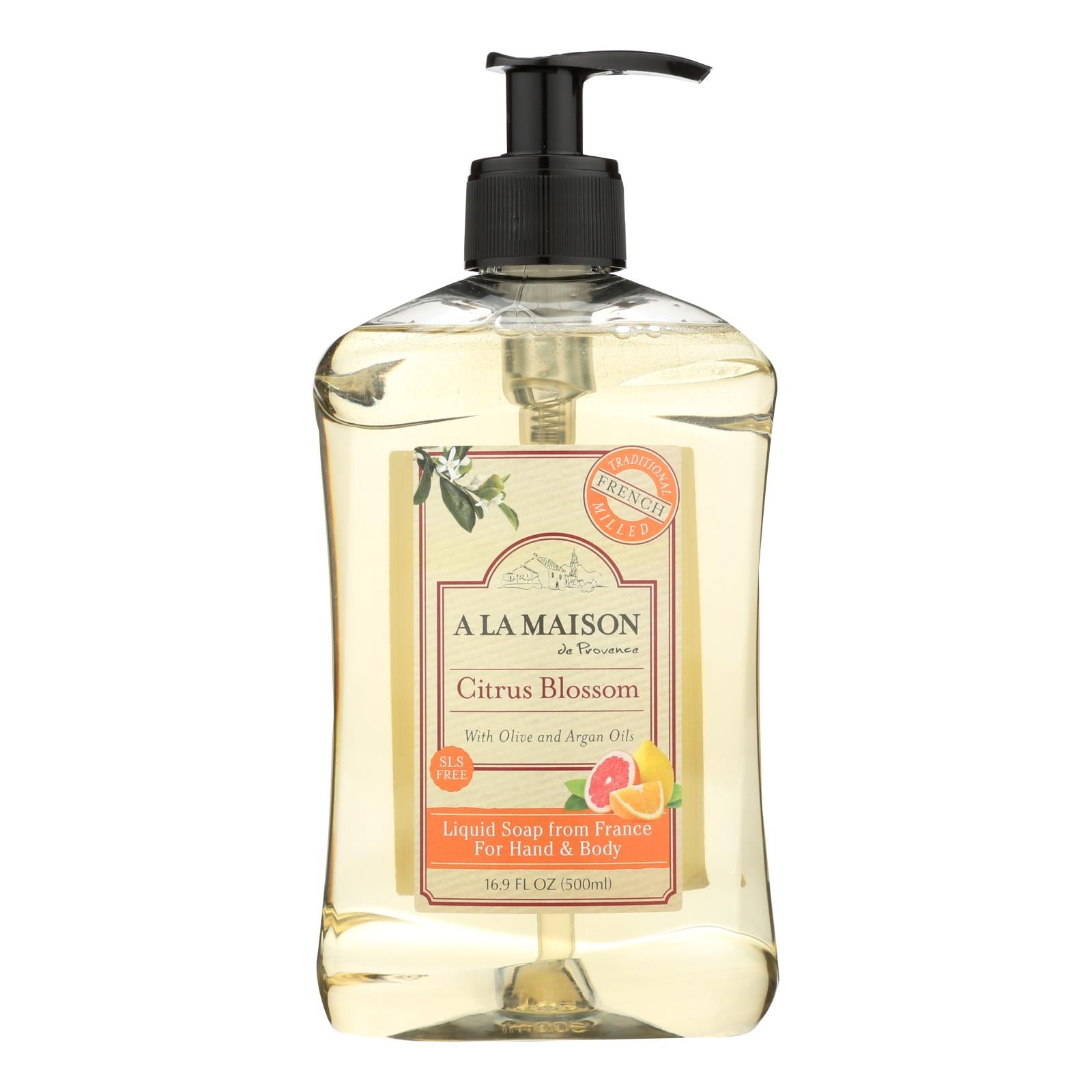 A La Maison - Liquid Hand Soap - Citrus Blossom - 16.9 Fl Oz. - GreatEagleInc