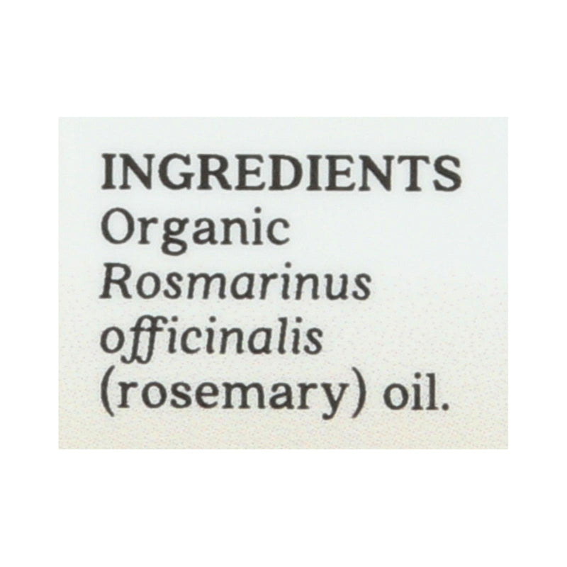 Aura Cacia - Essential Oil - Rosemary Verbenone - Case Of 1 - .25 Fl Oz. - GreatEagleInc