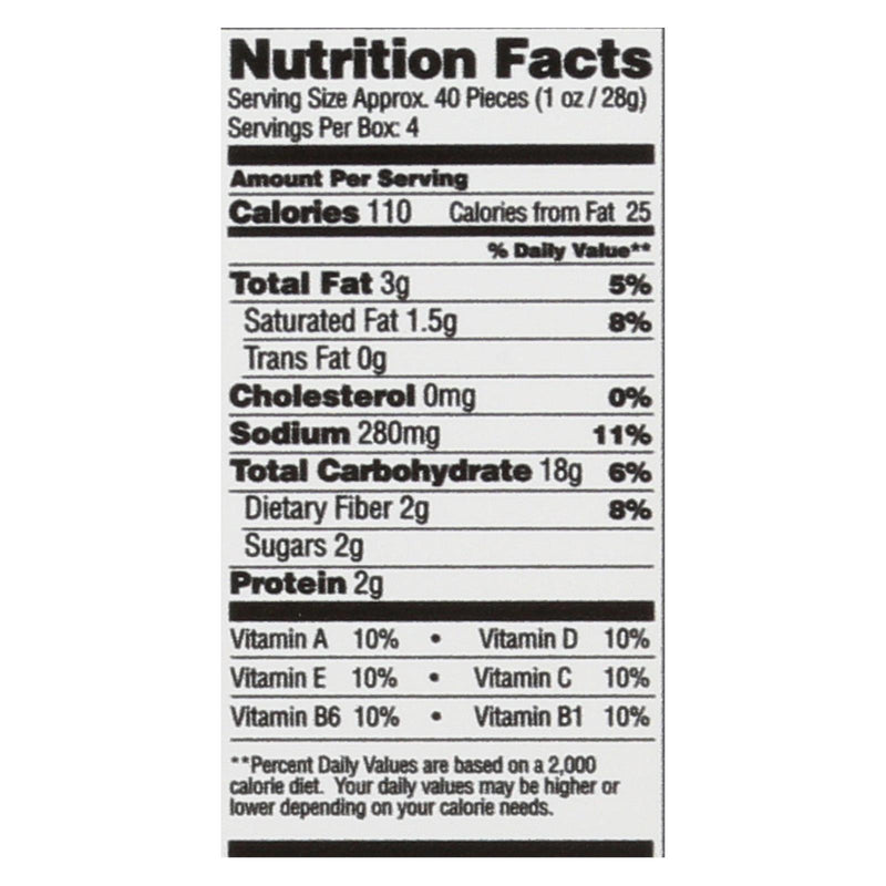 From The Ground Up - Cauliflower Crackers - Cheddar - Case Of 6 - 4 Oz. - GreatEagleInc