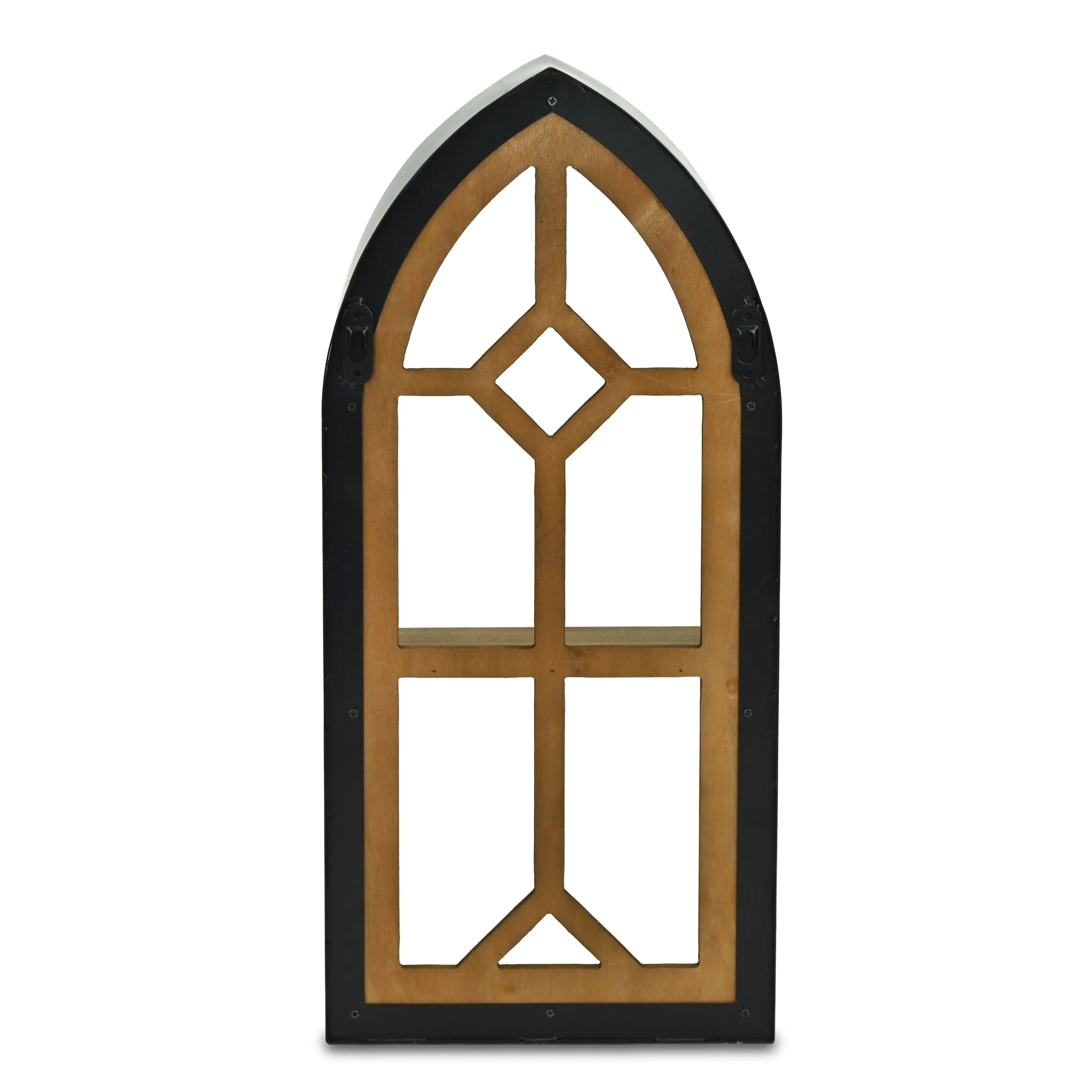 9" Black Metal Wall Mounted Accent Shelf Homeroots Organization