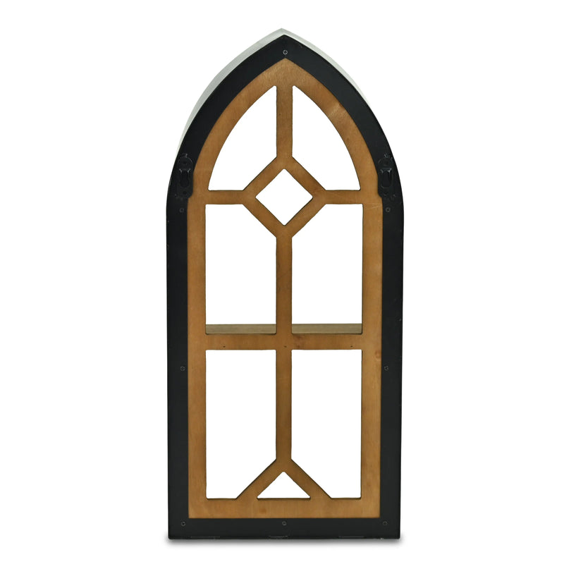 9" Black Metal Wall Mounted Accent Shelf Homeroots Organization