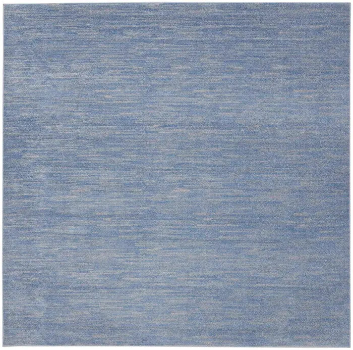 9' Blue And Gray Indoor Outdoor Area Rug Homeroots Outdoor