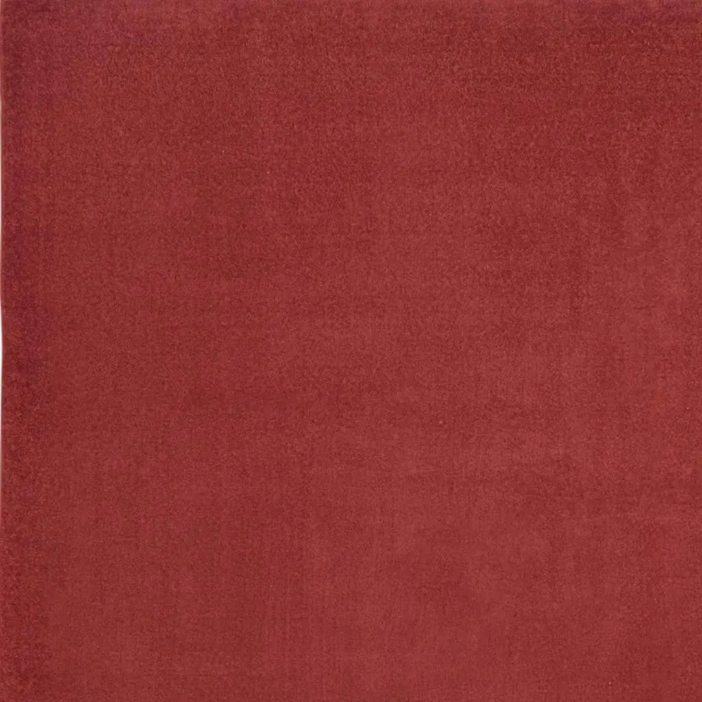 9' Brick Red Square Indoor Outdoor Area Rug Homeroots Outdoor