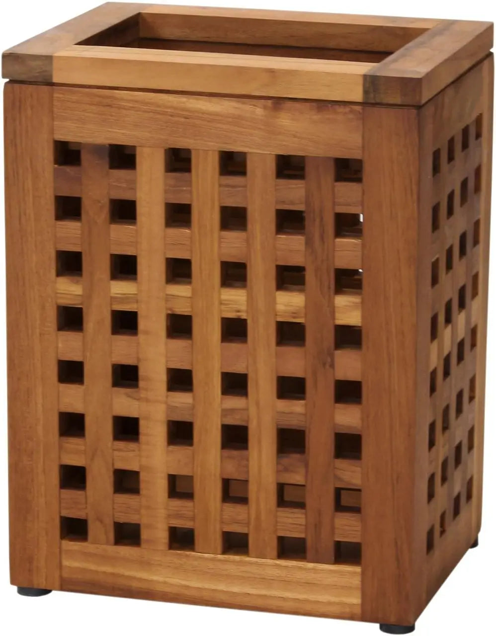 9" Brown Solid Wood Bathroom Storage Furniture Set Homeroots Organization