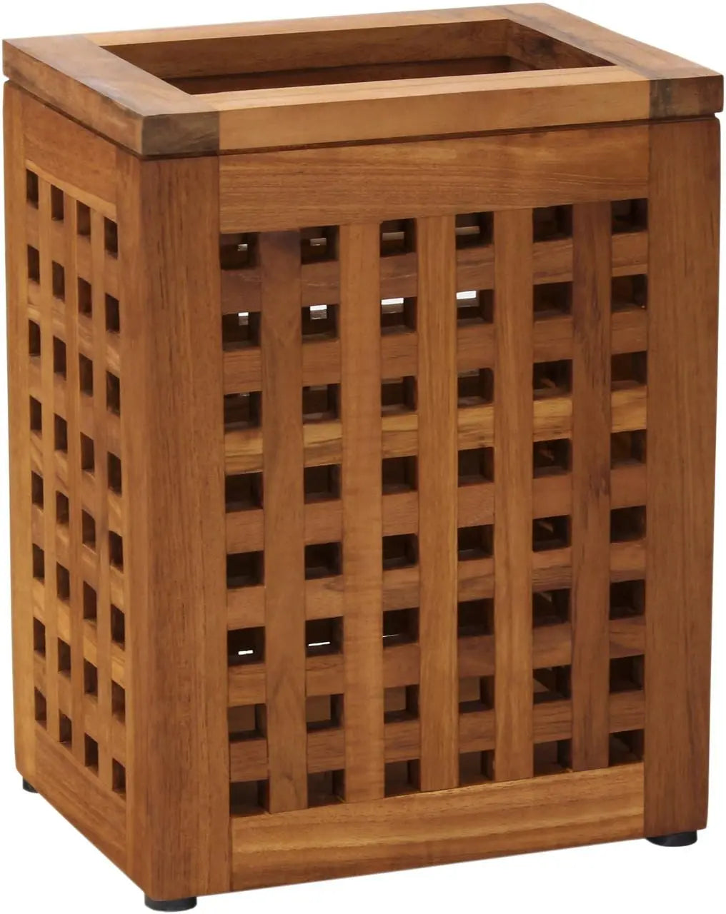 9" Brown Solid Wood Bathroom Storage Furniture Set Homeroots Organization