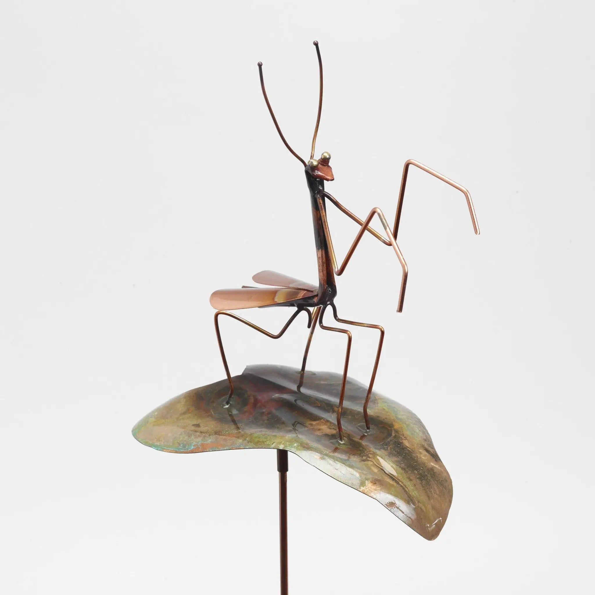 9" Copper Insect Garden Stake Homeroots Outdoor