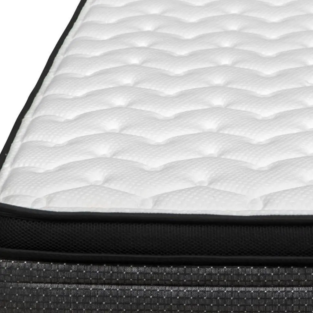 9" Full Double Foam Medium Euro Top Foam Mattress Homeroots Bed & Bath