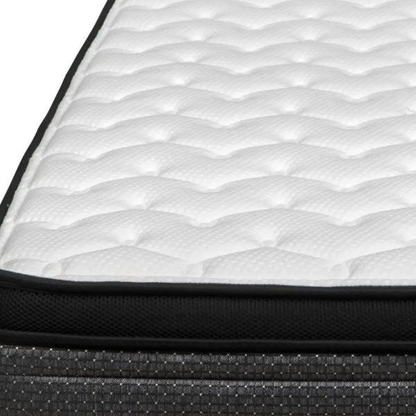 9" Full Double Foam Medium Euro Top Foam Mattress Homeroots Bed & Bath