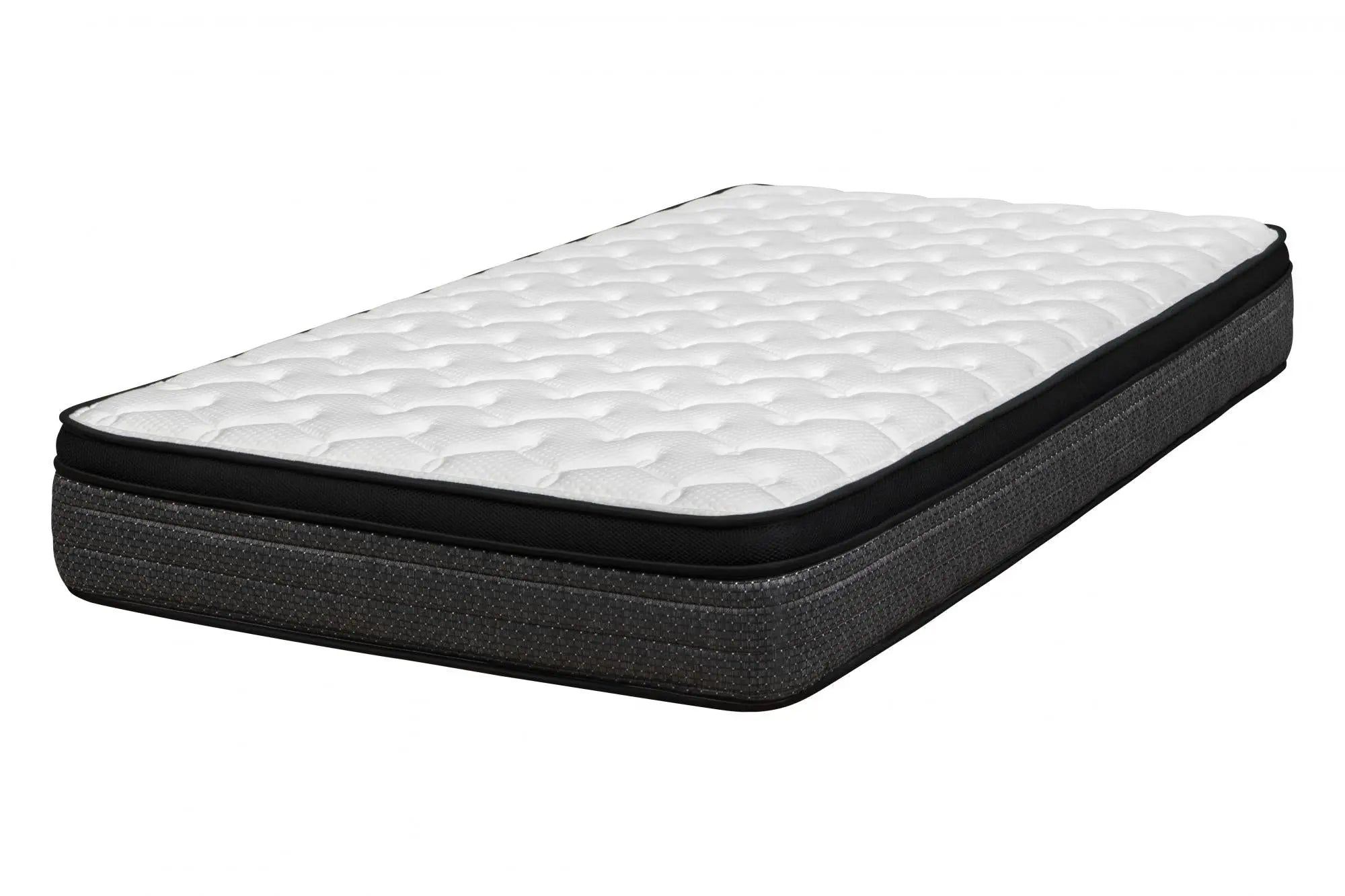 9" Full Double Foam Medium Euro Top Foam Mattress Homeroots Bed & Bath