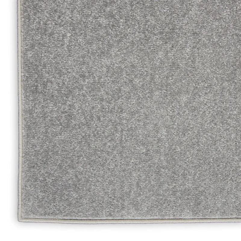 9' Gray Square Indoor Outdoor Area Rug - GreatEagleInc