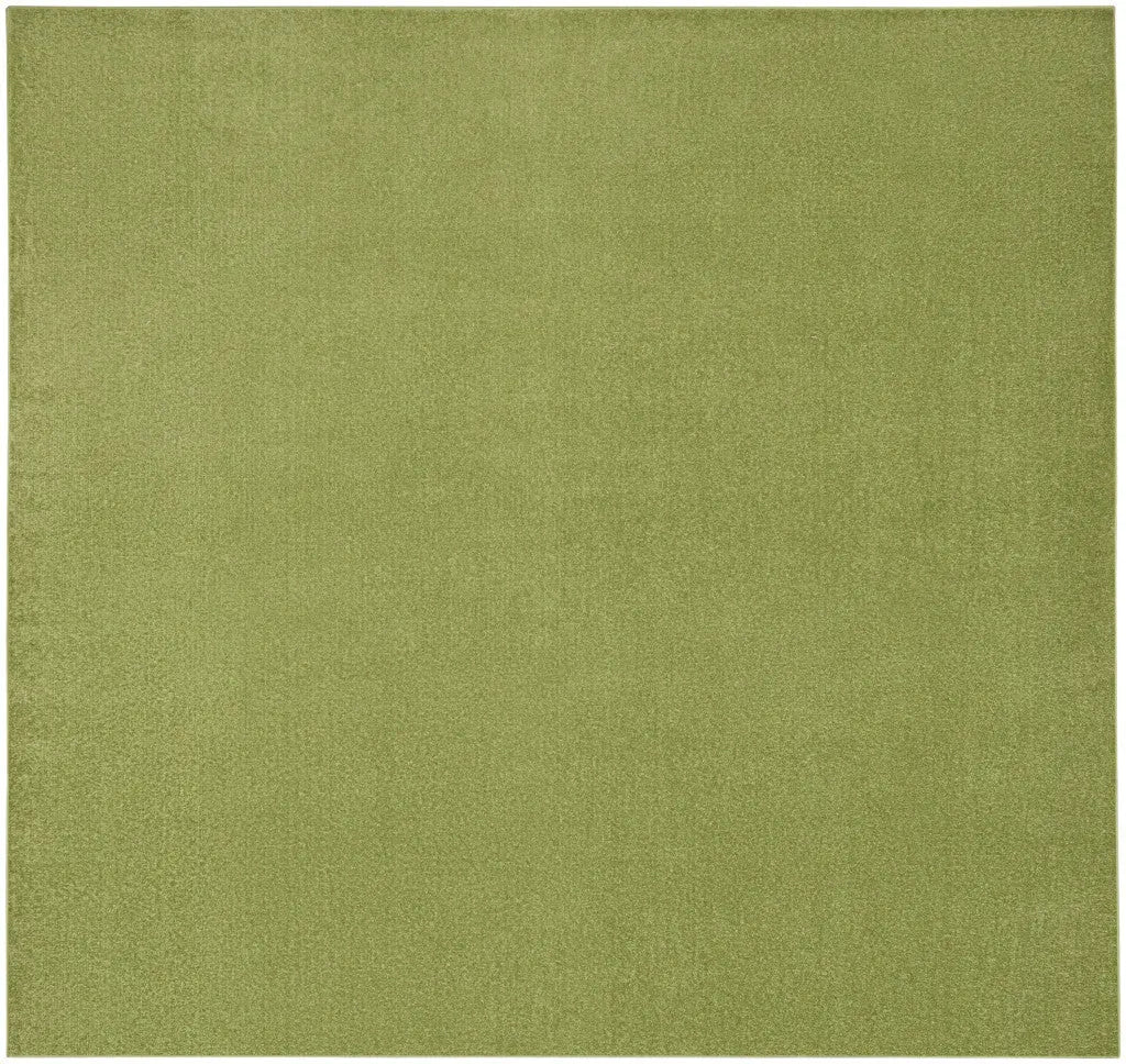 9' Green Square Indoor Outdoor Area Rug Homeroots Outdoor