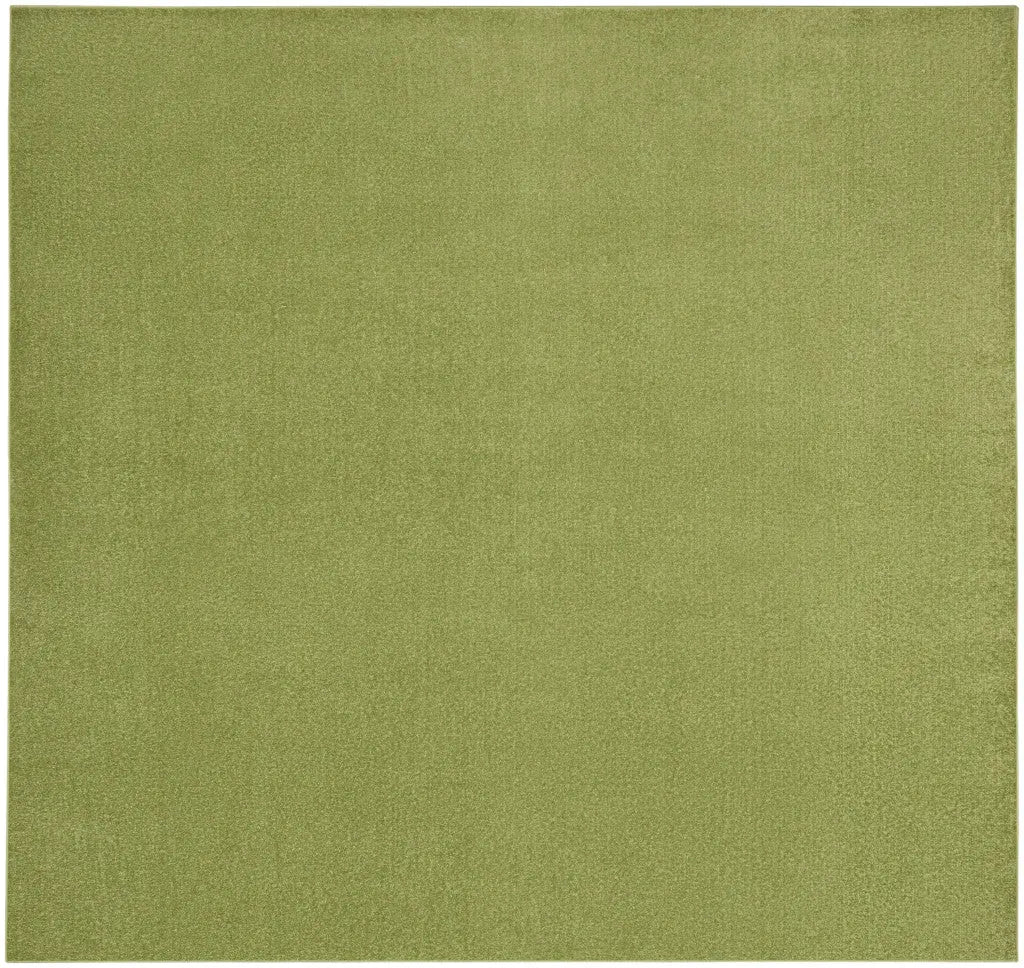 9' Green Square Indoor Outdoor Area Rug Homeroots Outdoor