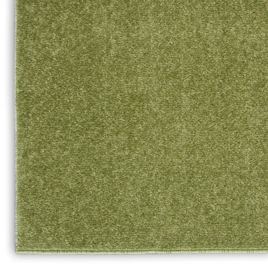 9' Green Square Indoor Outdoor Area Rug Homeroots Outdoor