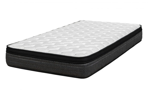 9" King Foam Medium Euro Top Foam Mattress Homeroots Bed & Bath