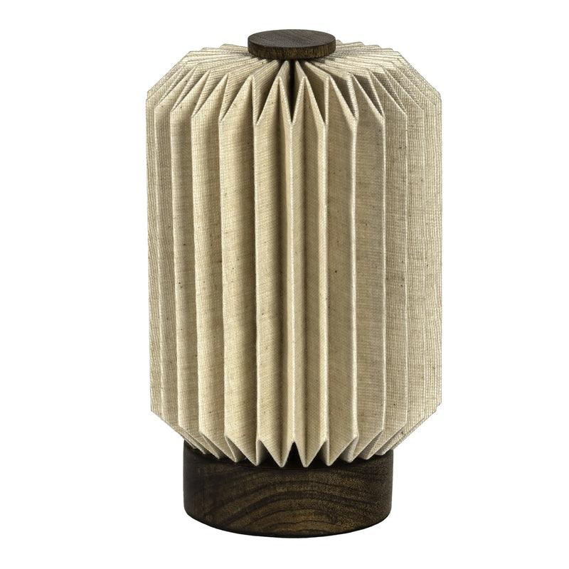 9" Natural Geometric Table Lamp LED With Cylinder Shade Homeroots Lighting