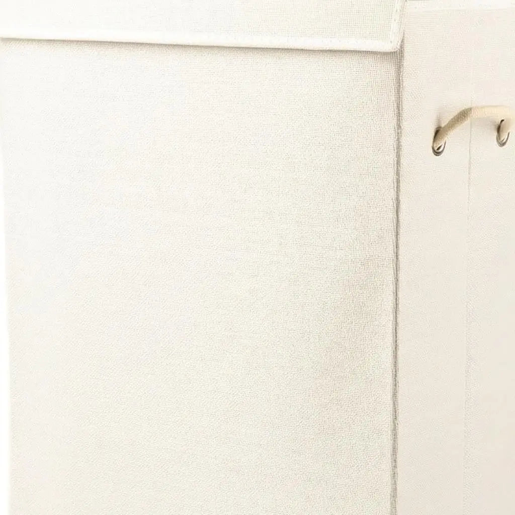 9" Off White Wicker Free Standing Single Door Linen Cabinet Homeroots Organization