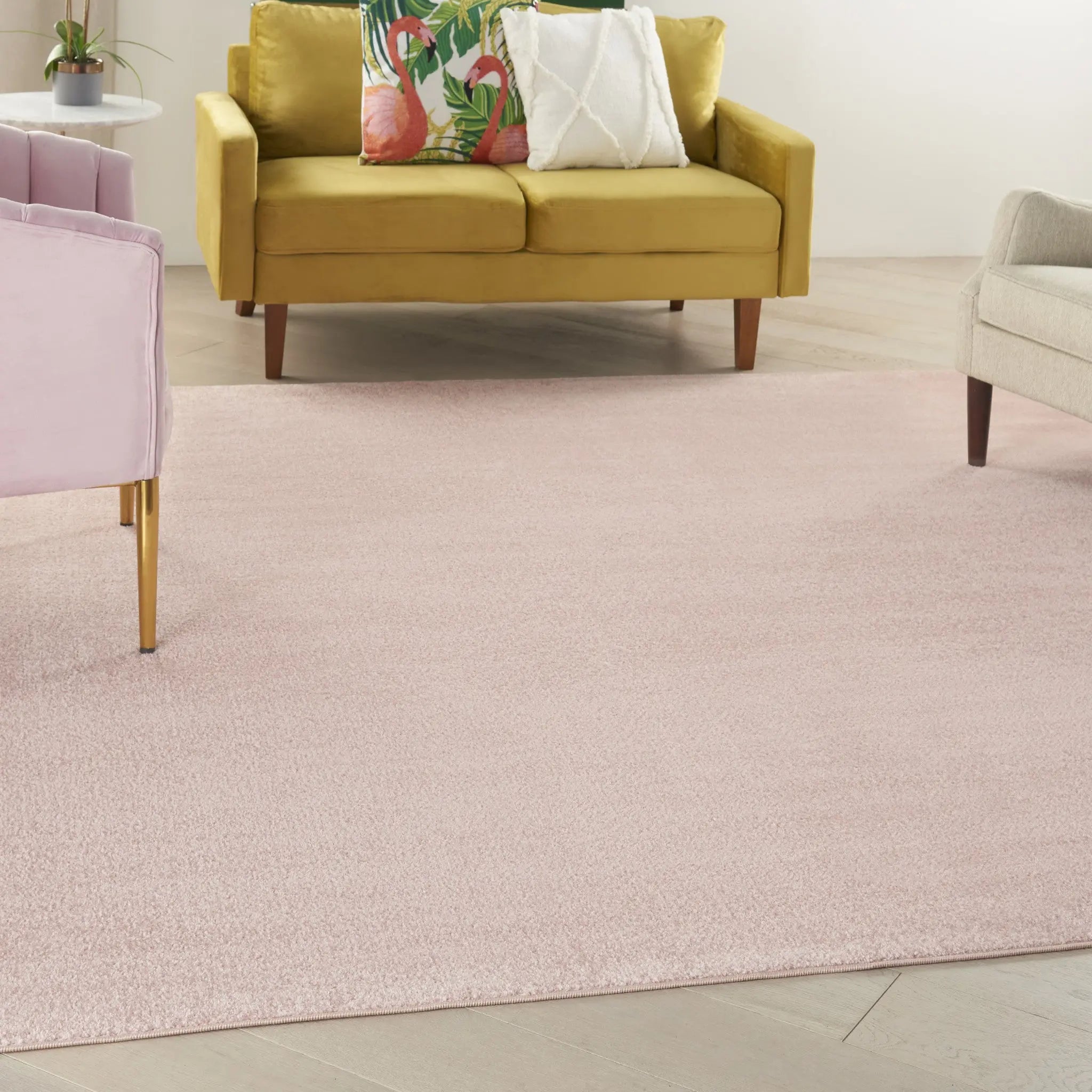 9' Pink Square Indoor Outdoor Area Rug Homeroots Outdoor