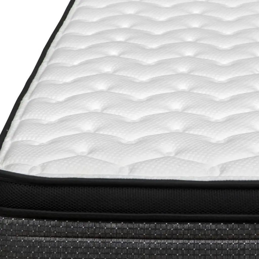 9" Split California King Foam Medium Euro Top Foam Mattress Homeroots Bed & Bath