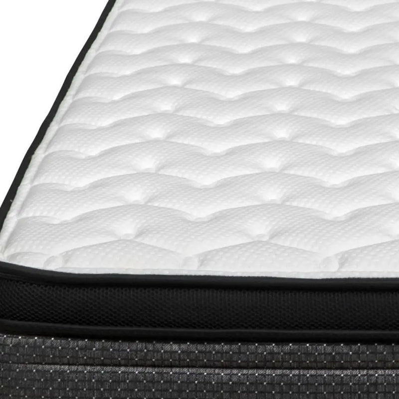 9" Split California King Foam Medium Euro Top Foam Mattress Homeroots Bed & Bath