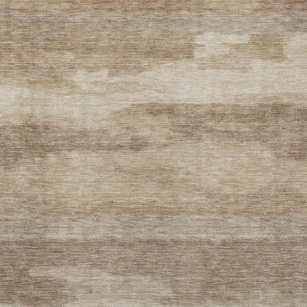 9' X 12' Beige And Brown Abstract Washable Indoor Outdoor Area Rug Homeroots Outdoor