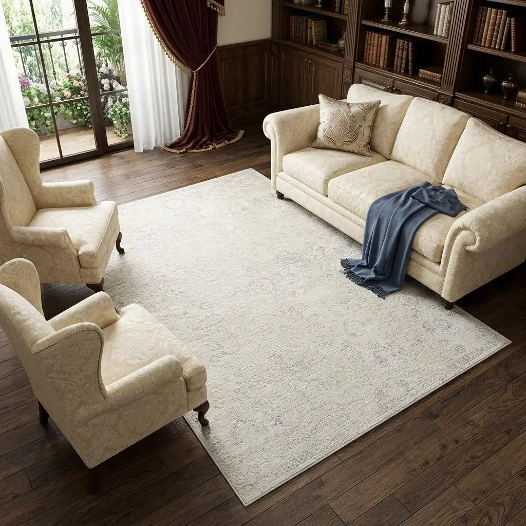 9' X 12' Beige And Gray Abstract Area Rug Homeroots Home Decor