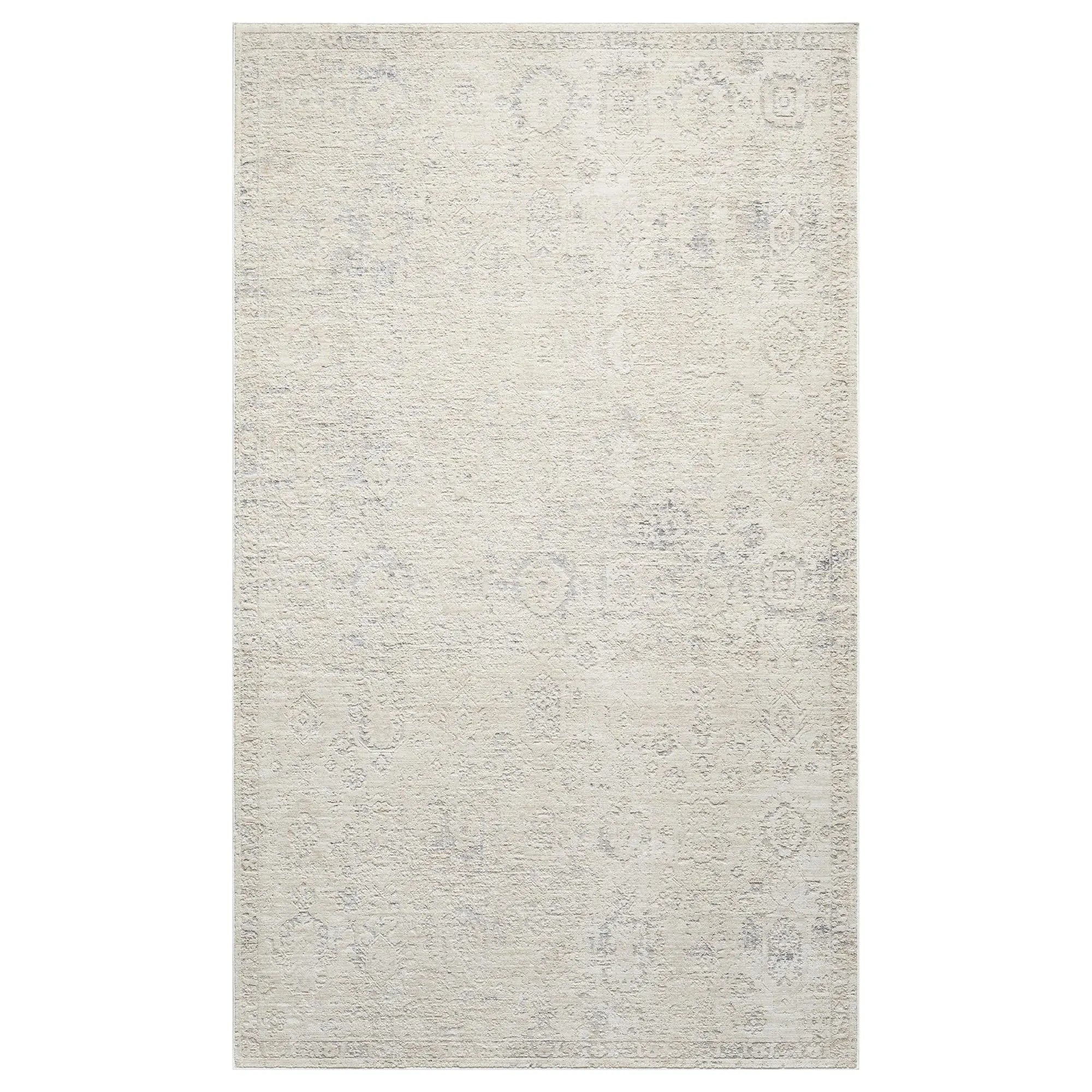 9' X 12' Beige And Gray Abstract Area Rug Homeroots Home Decor
