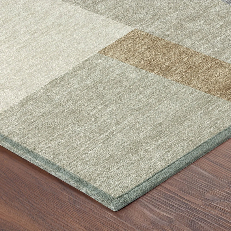 9' X 12' Beige And Ivory Geometric Washable Indoor Outdoor Area Rug Homeroots Outdoor