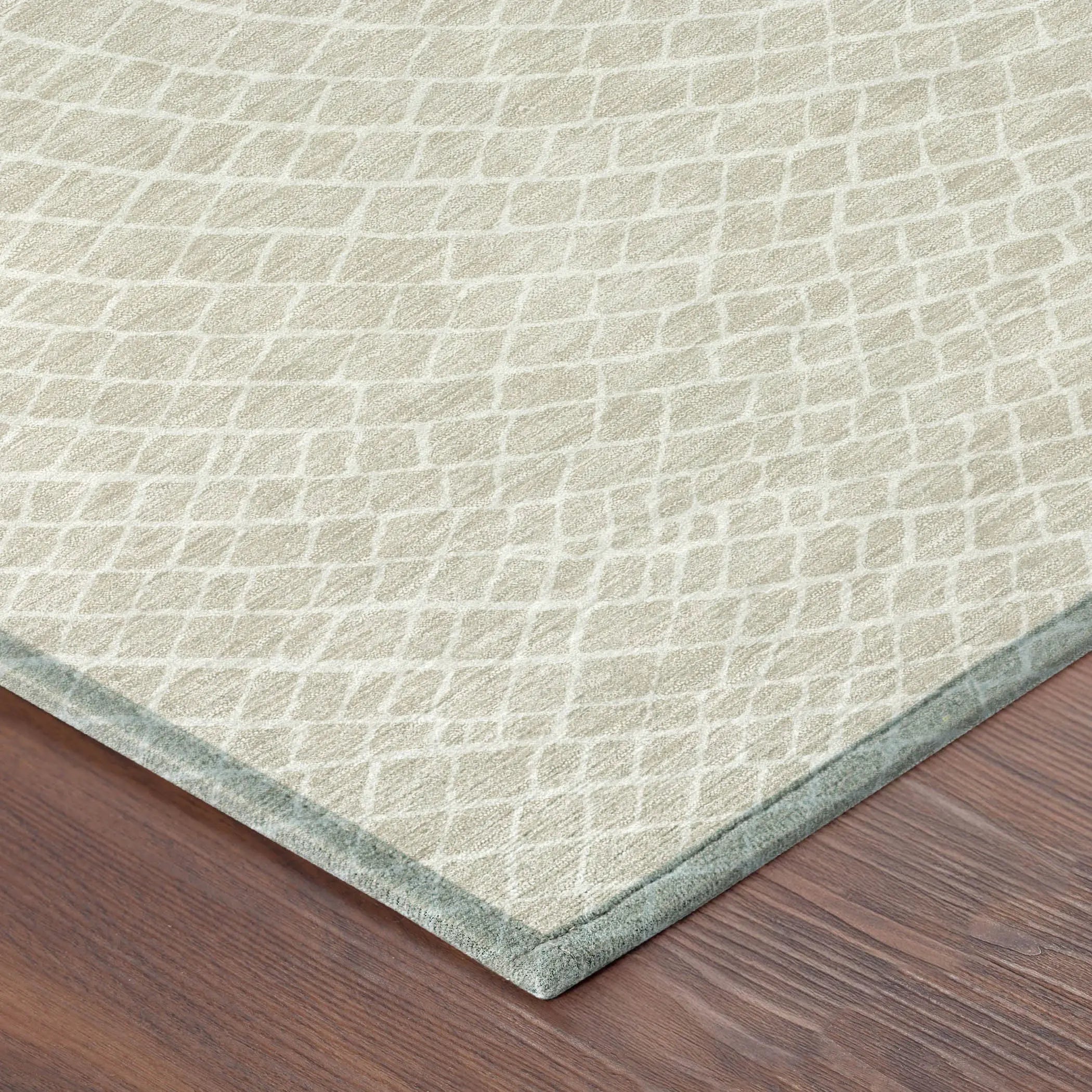 9' X 12' Beige And Ivory Geometric Washable Indoor Outdoor Area Rug Homeroots Outdoor