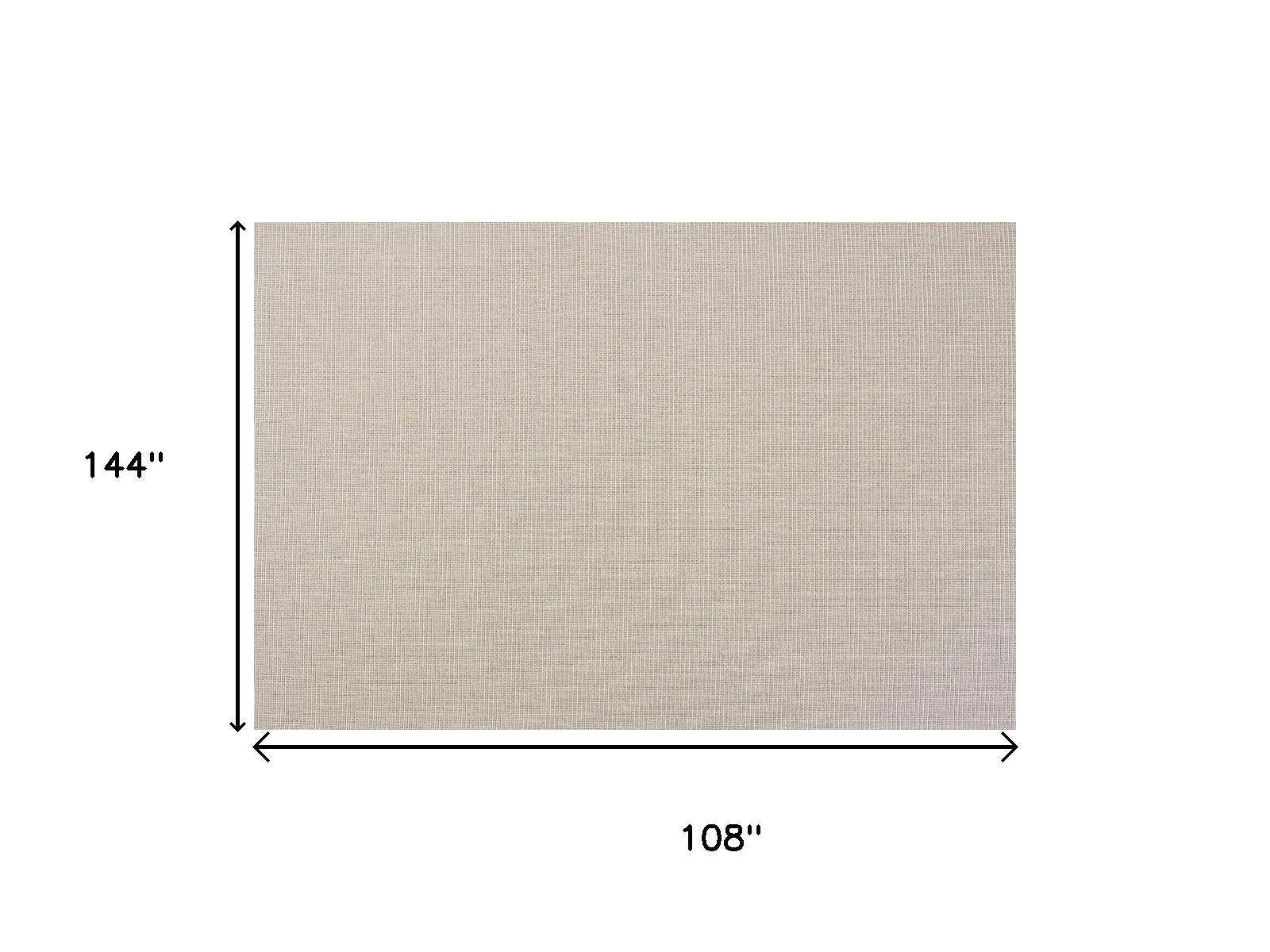 9' X 12' Beige Indoor Outdoor Area Rug Homeroots Outdoor