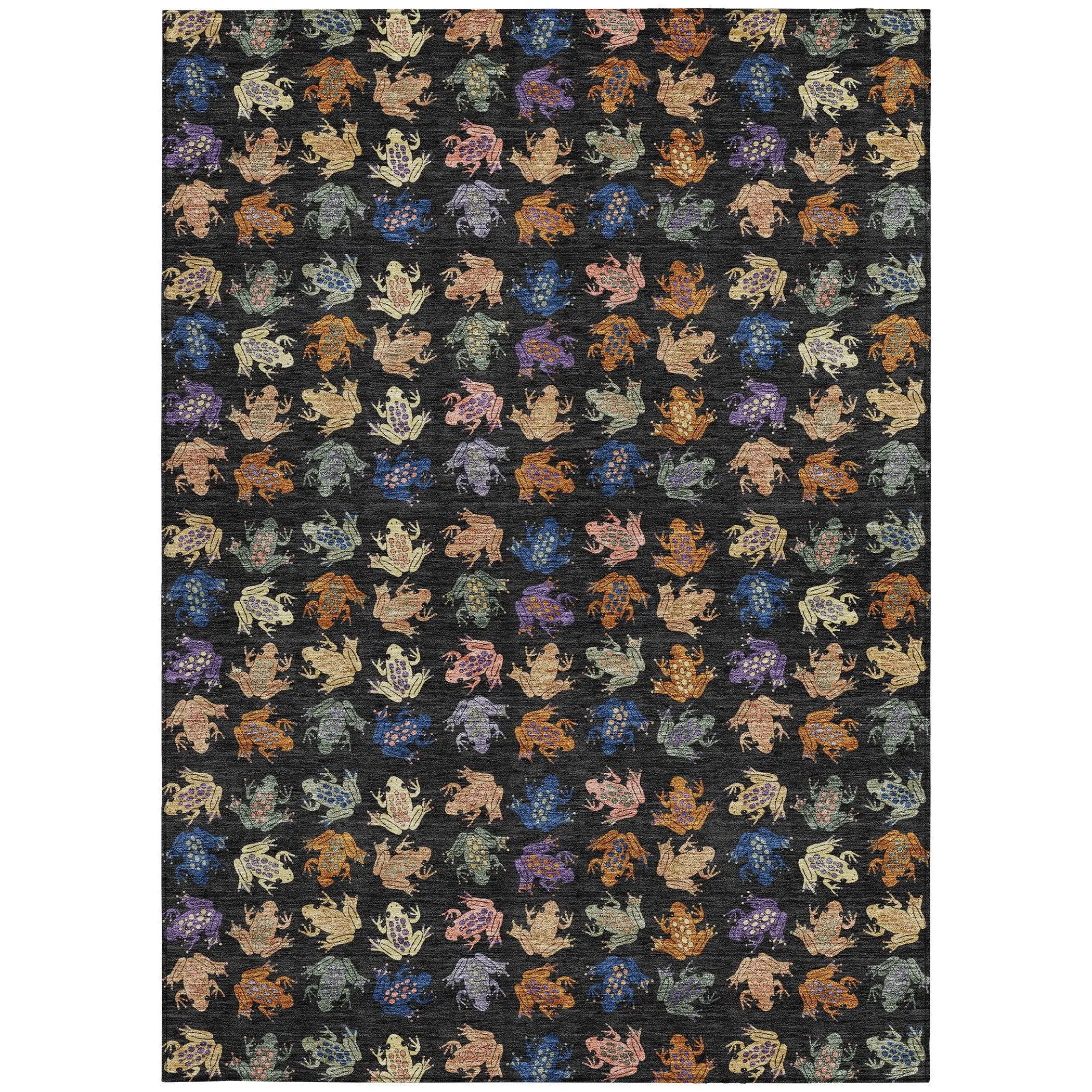 9' X 12' Black And Graphite Geometric Washable Indoor Outdoor Area Rug Homeroots Outdoor