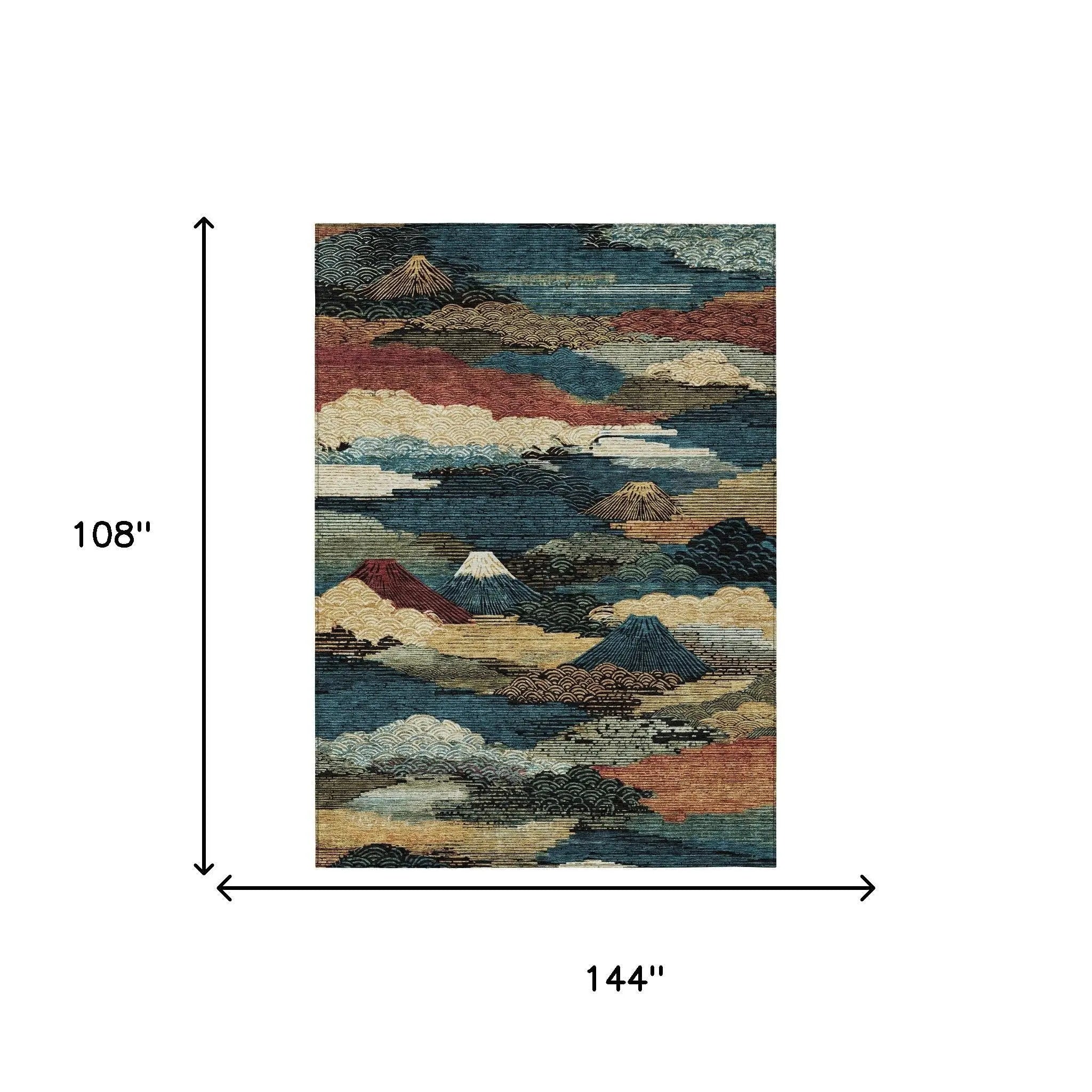9' X 12' Black And Ivory Abstract Washable Indoor Outdoor Area Rug Homeroots Outdoor