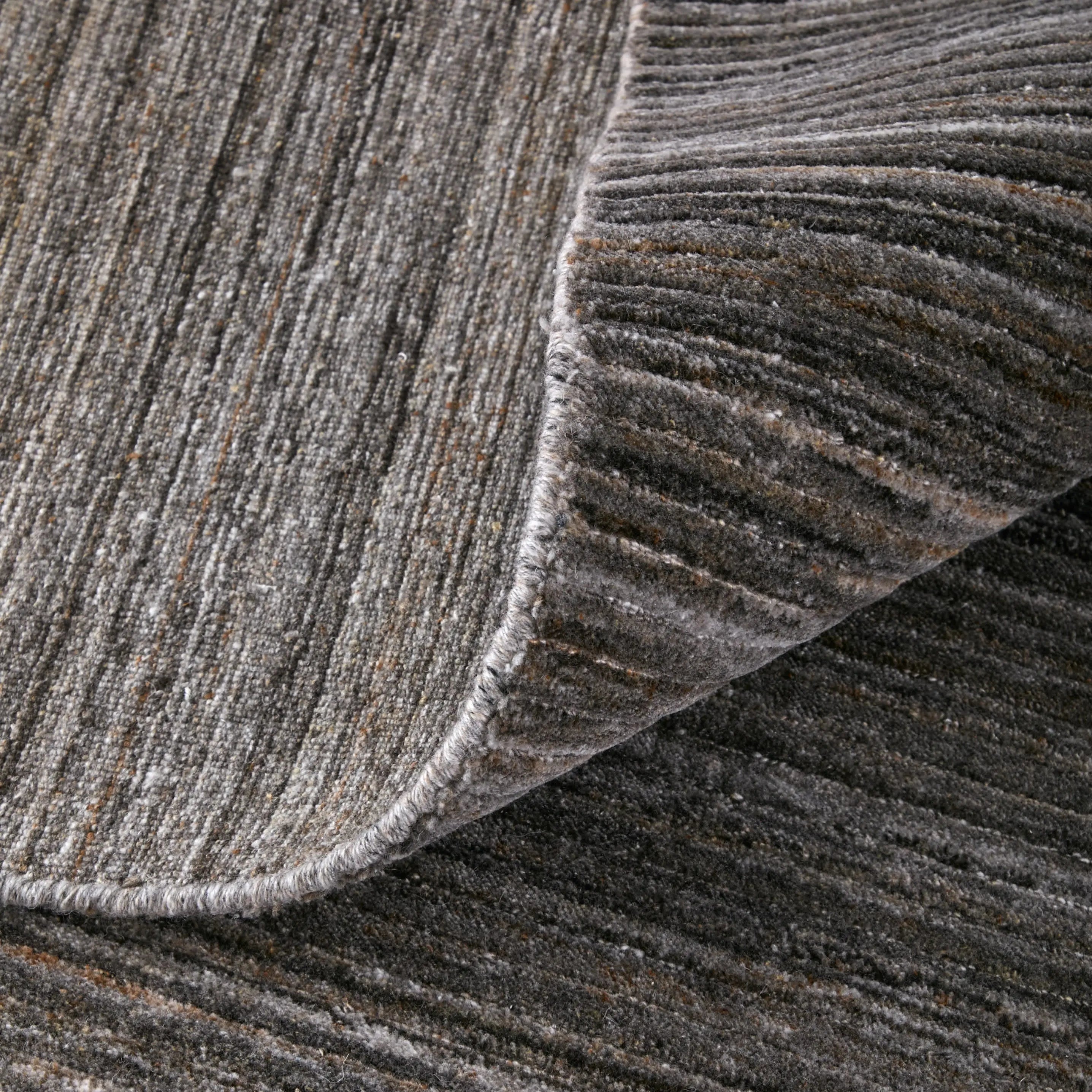9' X 12' Black Gray And Brown Handmade Indoor Outdoor Area Rug Homeroots Outdoor