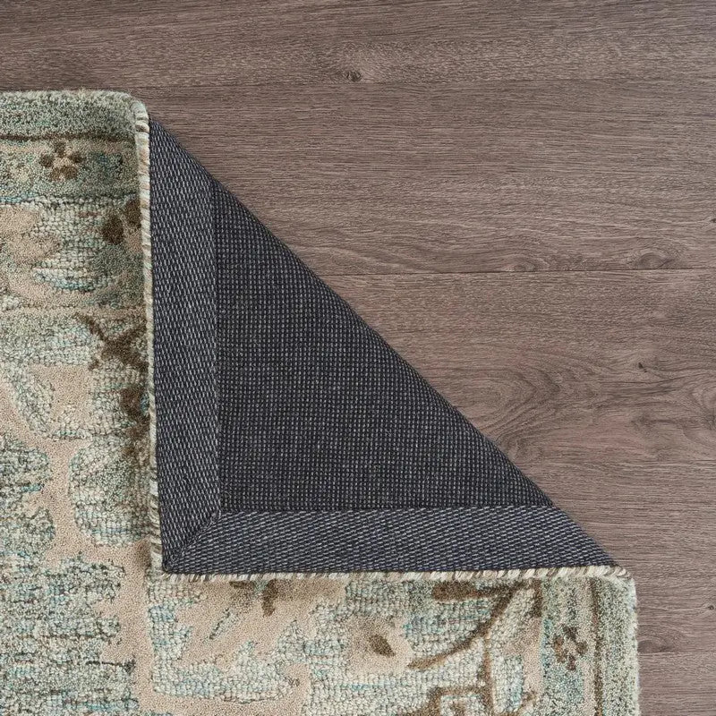 9' X 12' Blue Wool Hand Tufted Area Rug Homeroots Home Decor